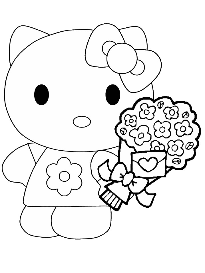 39+ Downloadable Hello Kitty Characters Coloring Pages Ideas