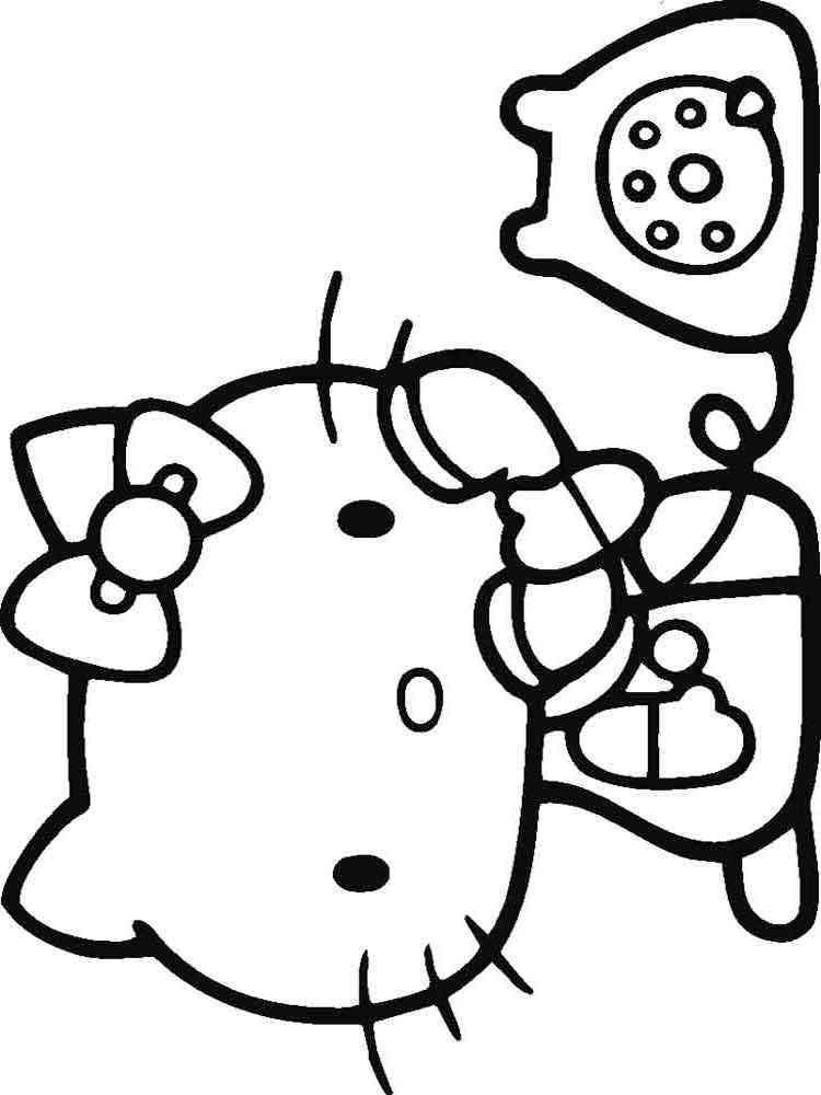 49+ The Best Hello Kitty Characters Coloring Pages and Drawing