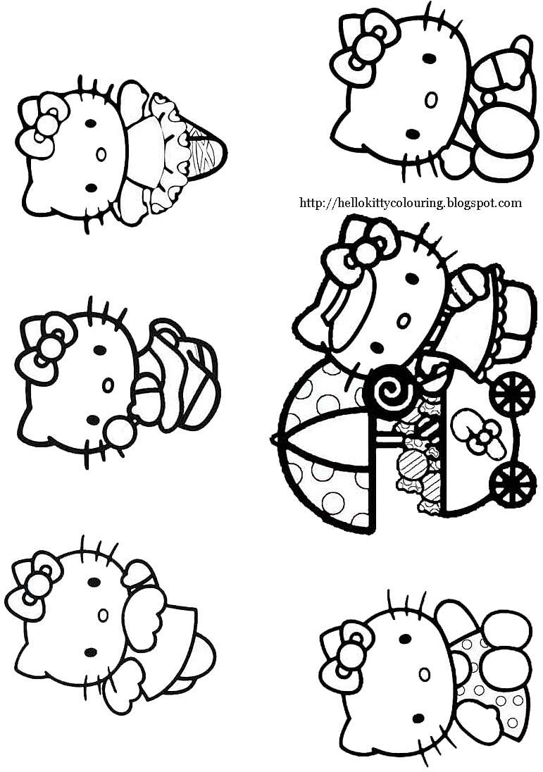 48+ Joyful Hello Kitty Characters Coloring Pages Art