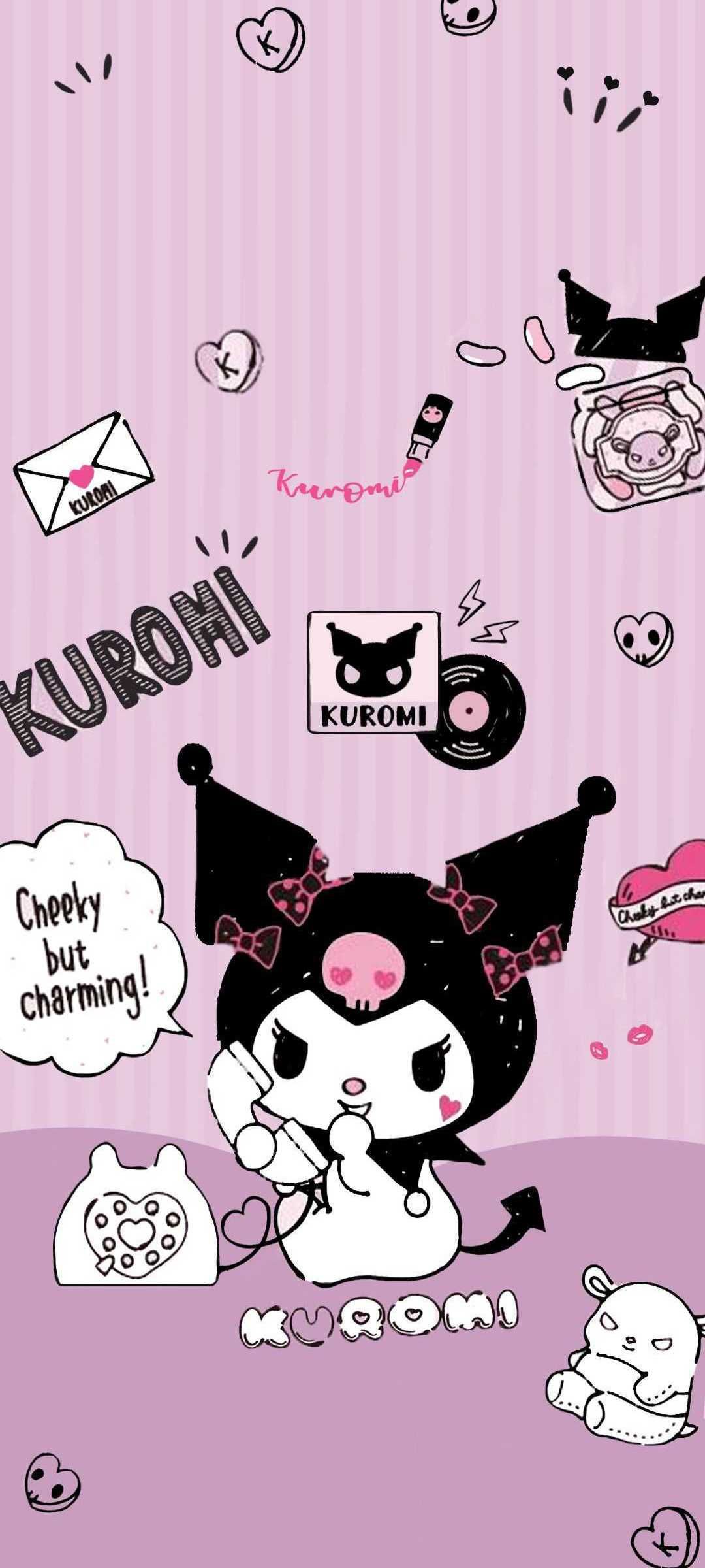 131+ Creative Kuromi Colouring Printable