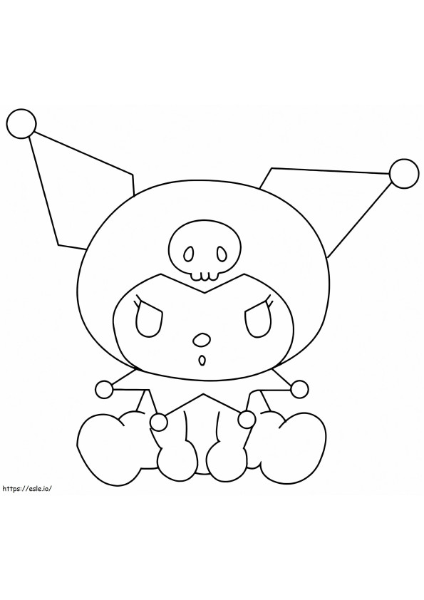 66+ Joyful Kuromi Colouring Printable