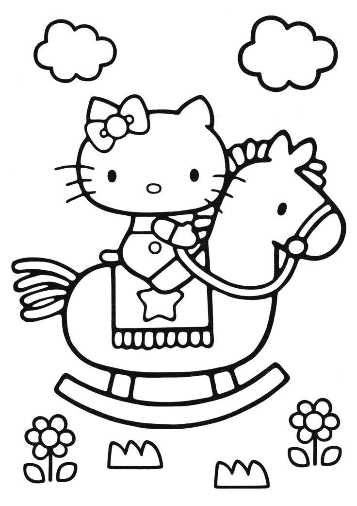 10 Hello Kitty Coloring Pages Wedding 4