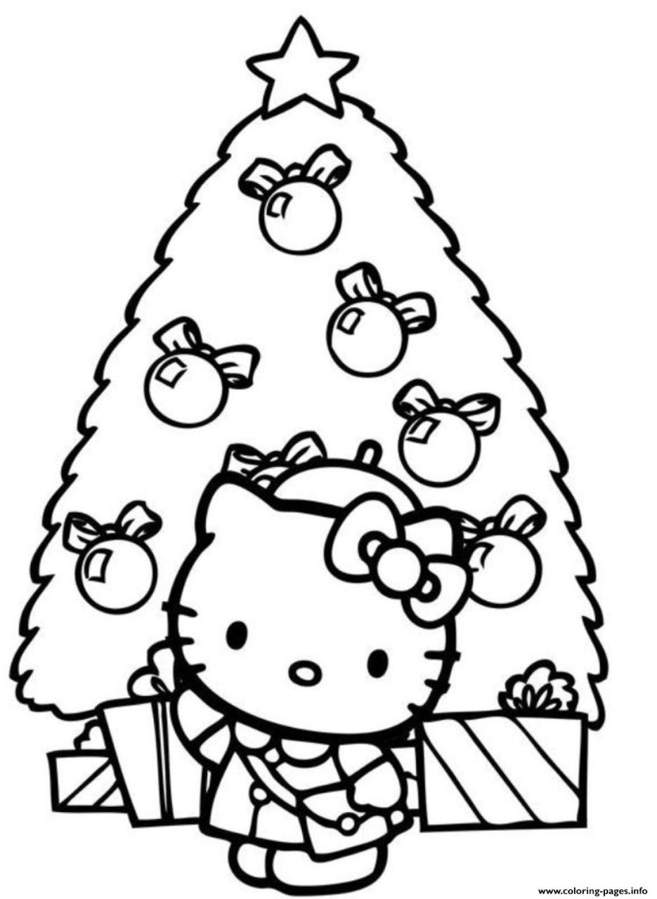 10 Festive Hello Kitty Navidad Coloring Pages for a Merry Christmas