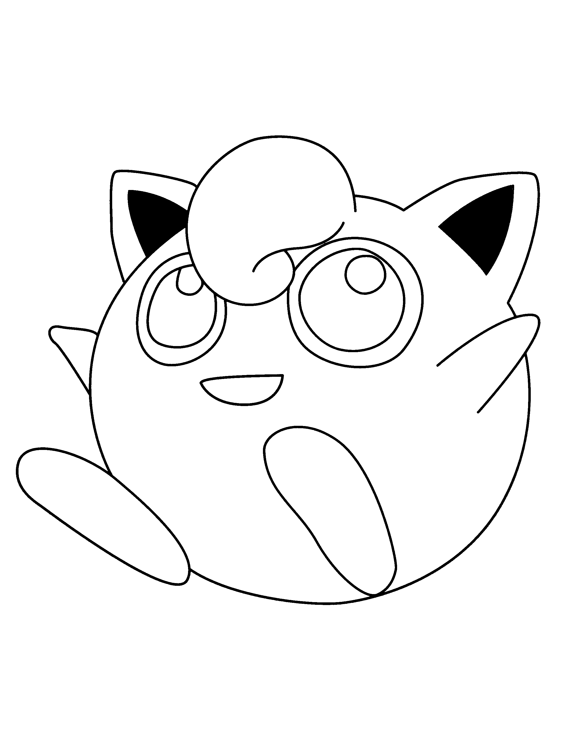 Pokemon Coloring Pages Jigglypuff