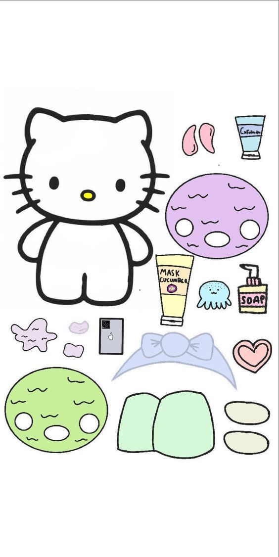 10 Fun Hello Kitty Skincare Coloring Pages to Enjoy