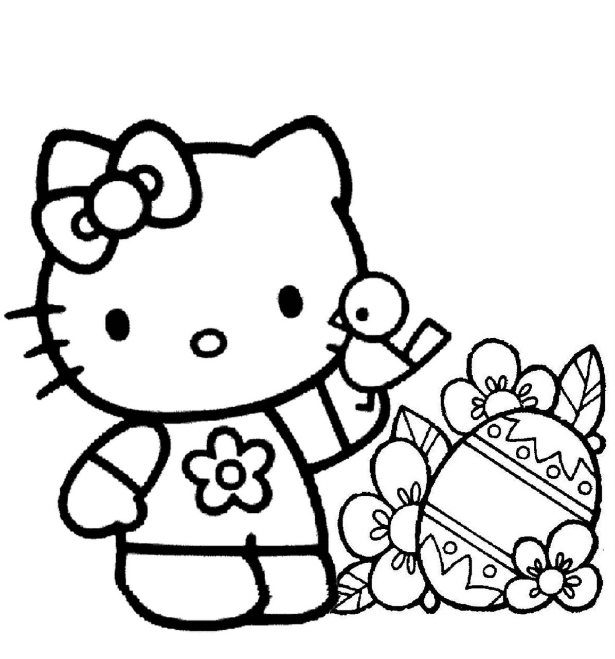 10 Printable A4 Hello Kitty Coloring Pages for All Ages