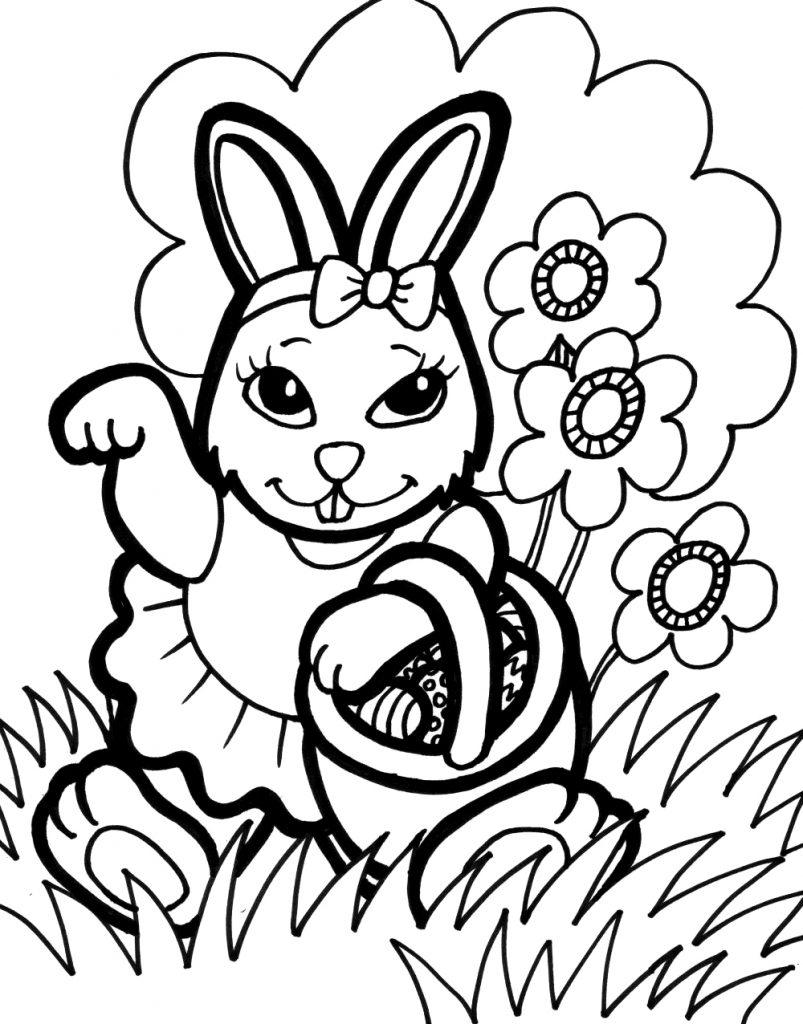 42+ Download Bunny Coloring Pages Sketch