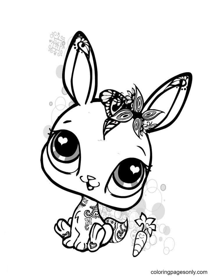 32+ Best of Bunny Coloring Pages for Adult