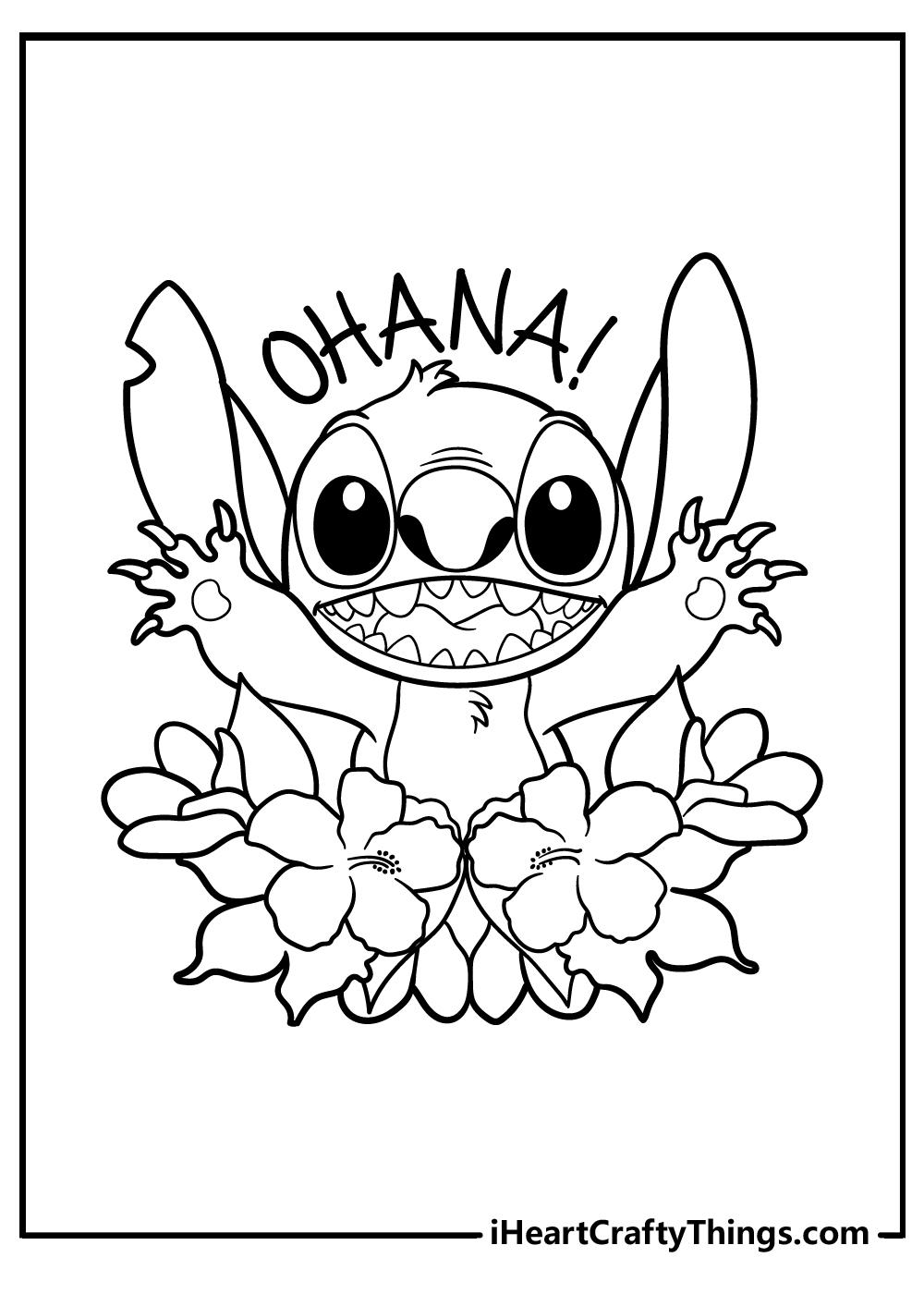 44+ Download Stitch Coloring Pages Sheets Printables