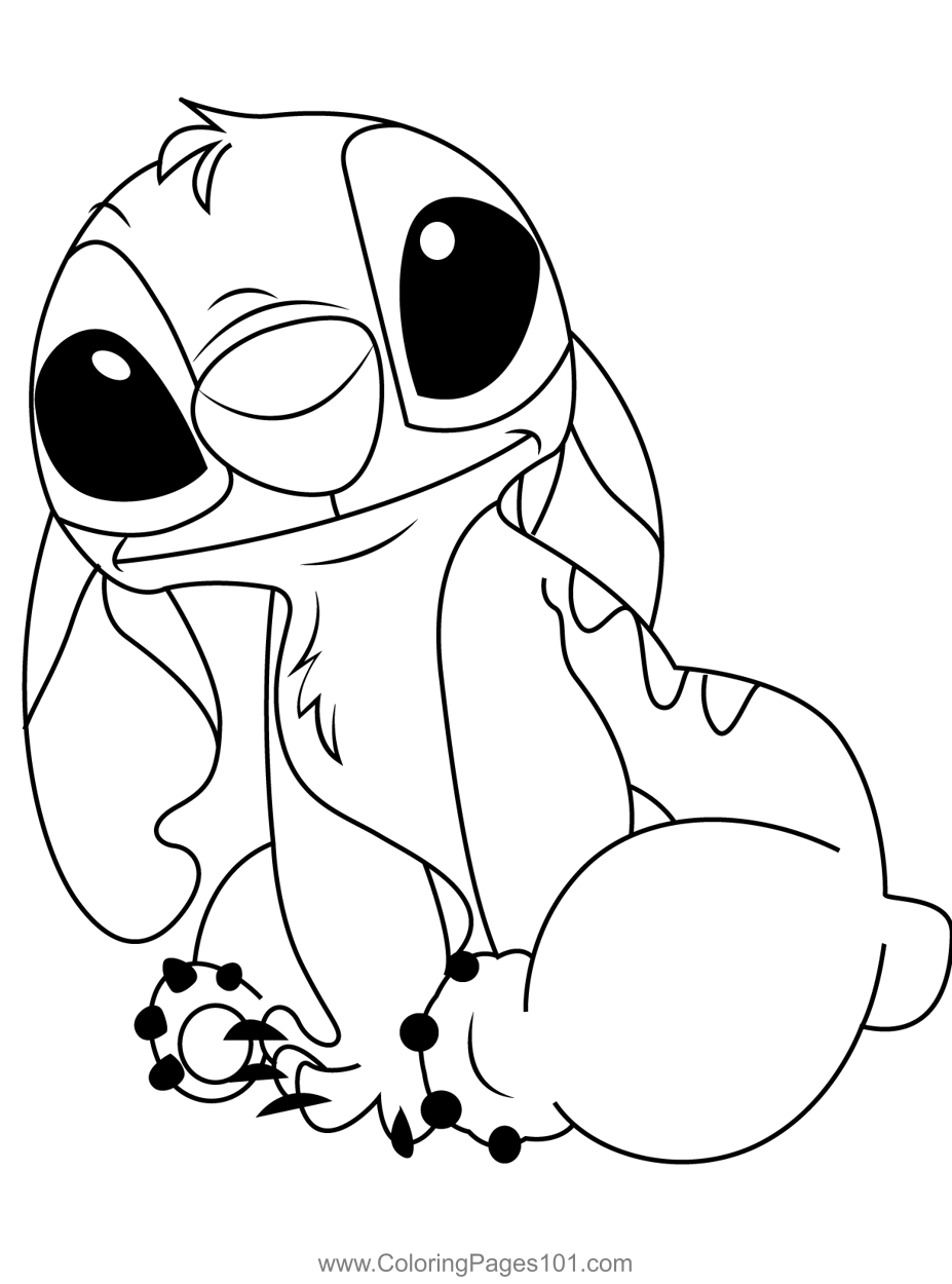 34+ Unique Stitch Coloring Pages Line Art