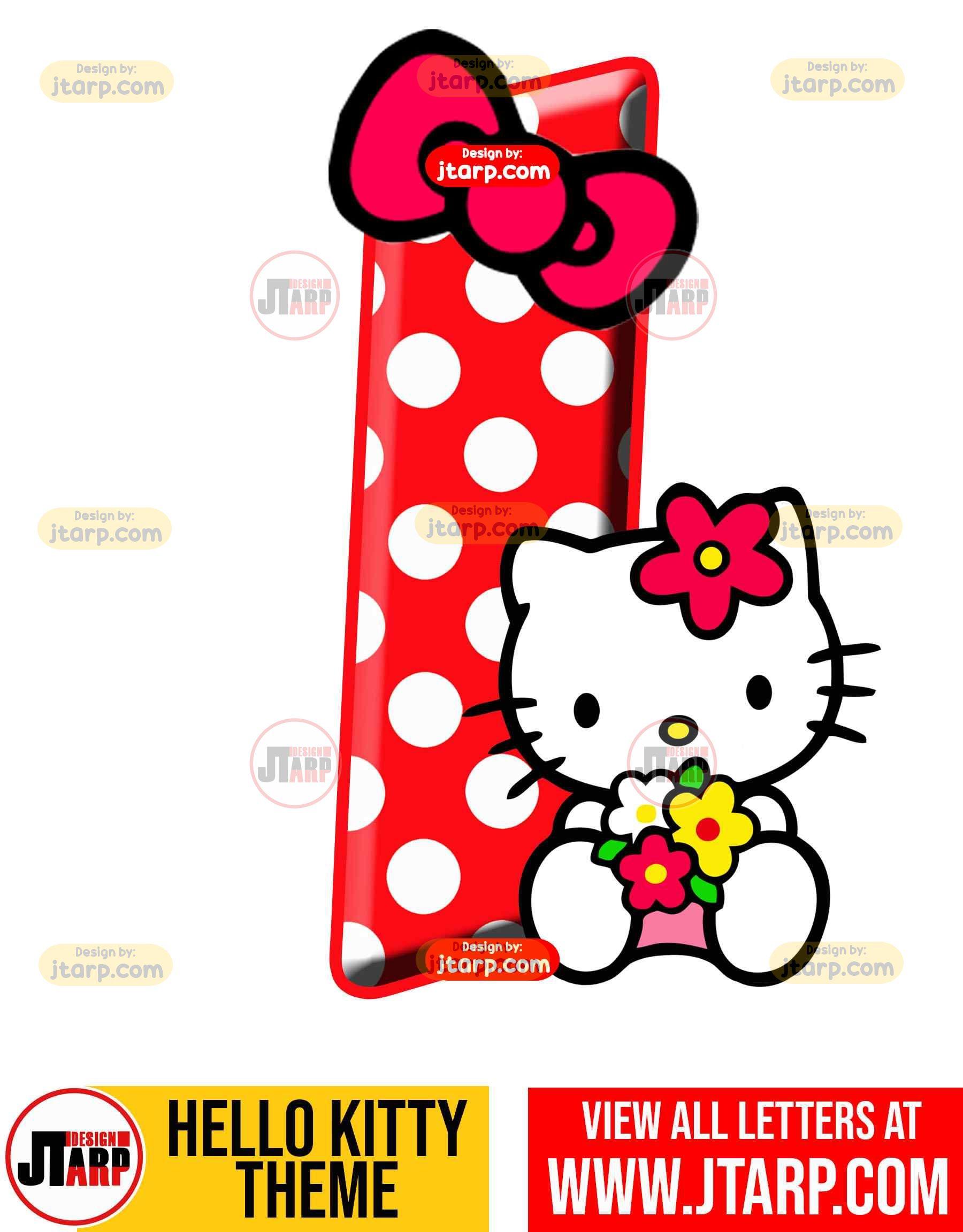 33+ Free Hello Kitty Alphabet Line Art