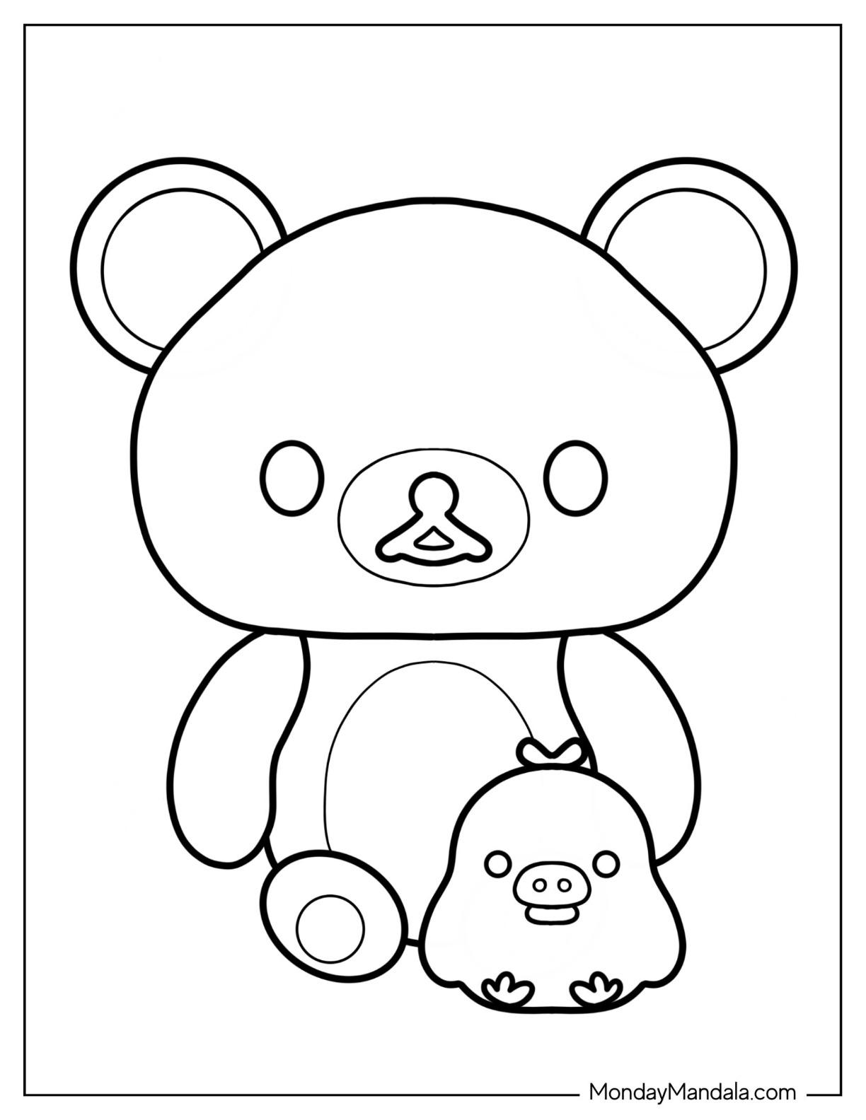 47+ Download Sanrio Coloring Sheets Line Art