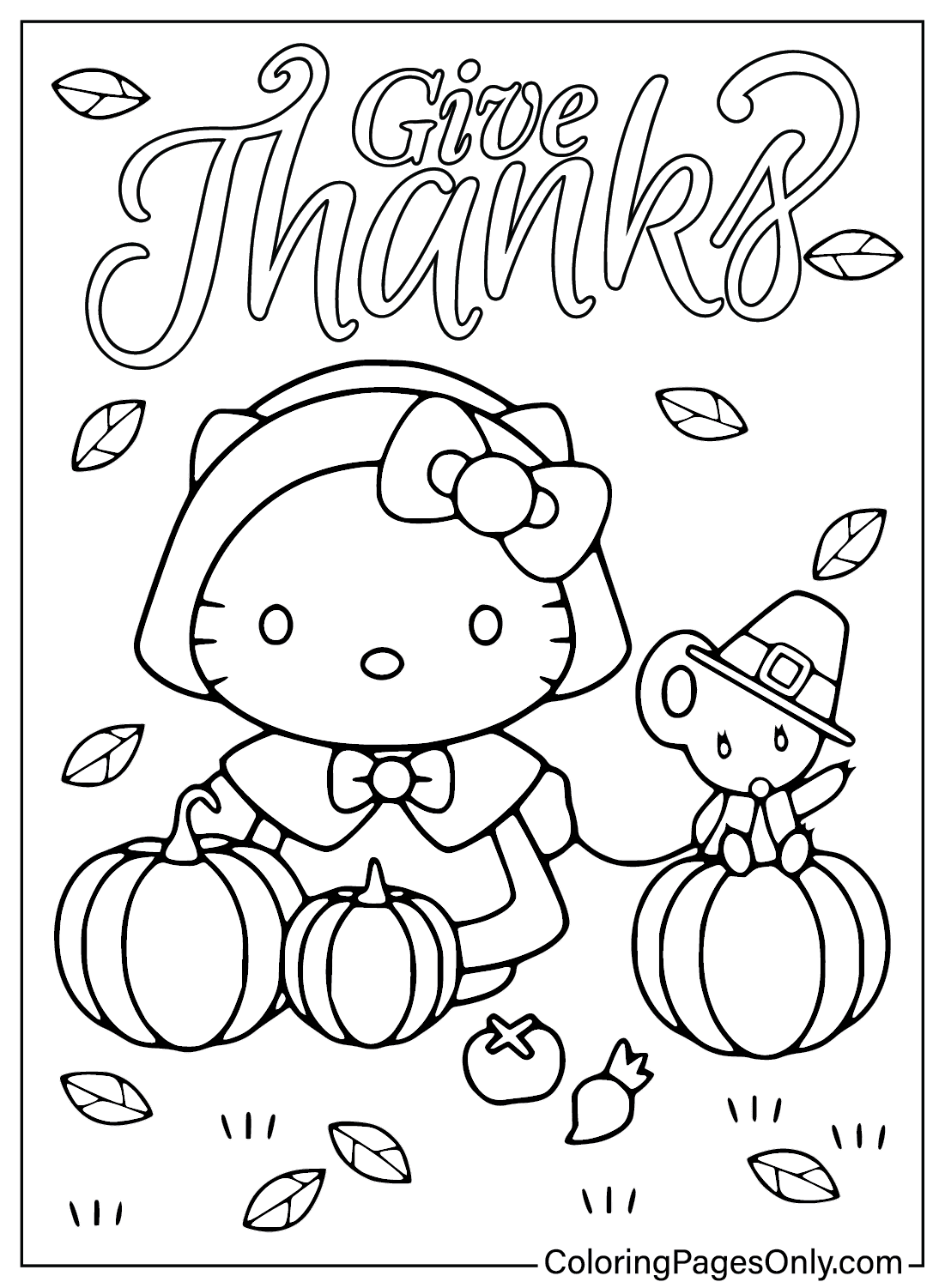 48+ Top Hello Kitty Coloring Pages Baking Sketch