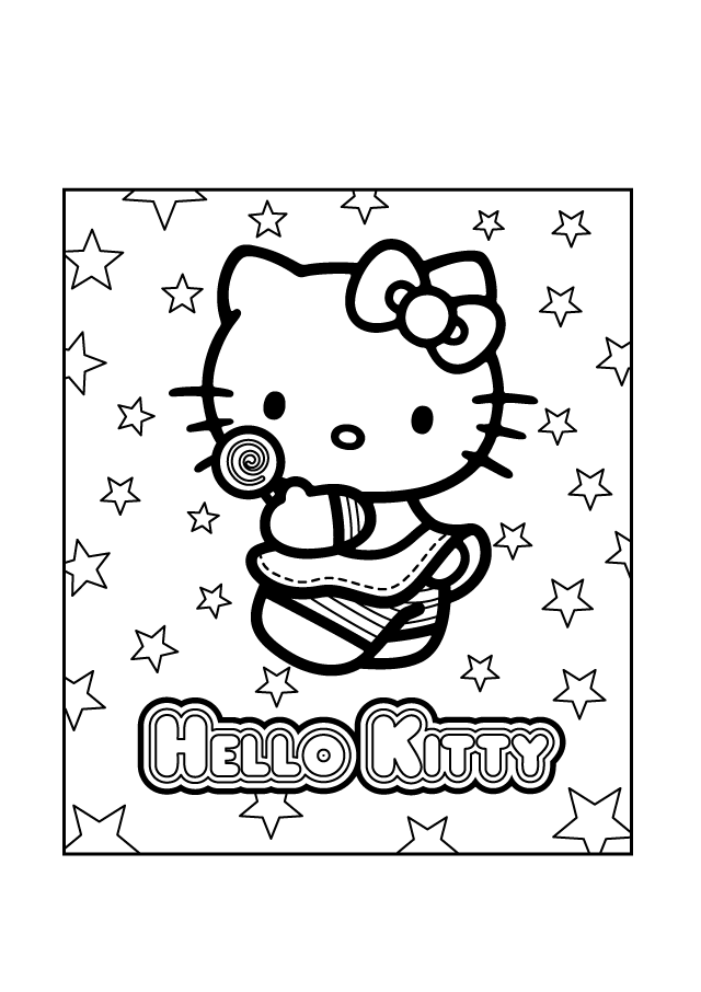 41+ Free Hello Kitty Coloring Pages Hard Books