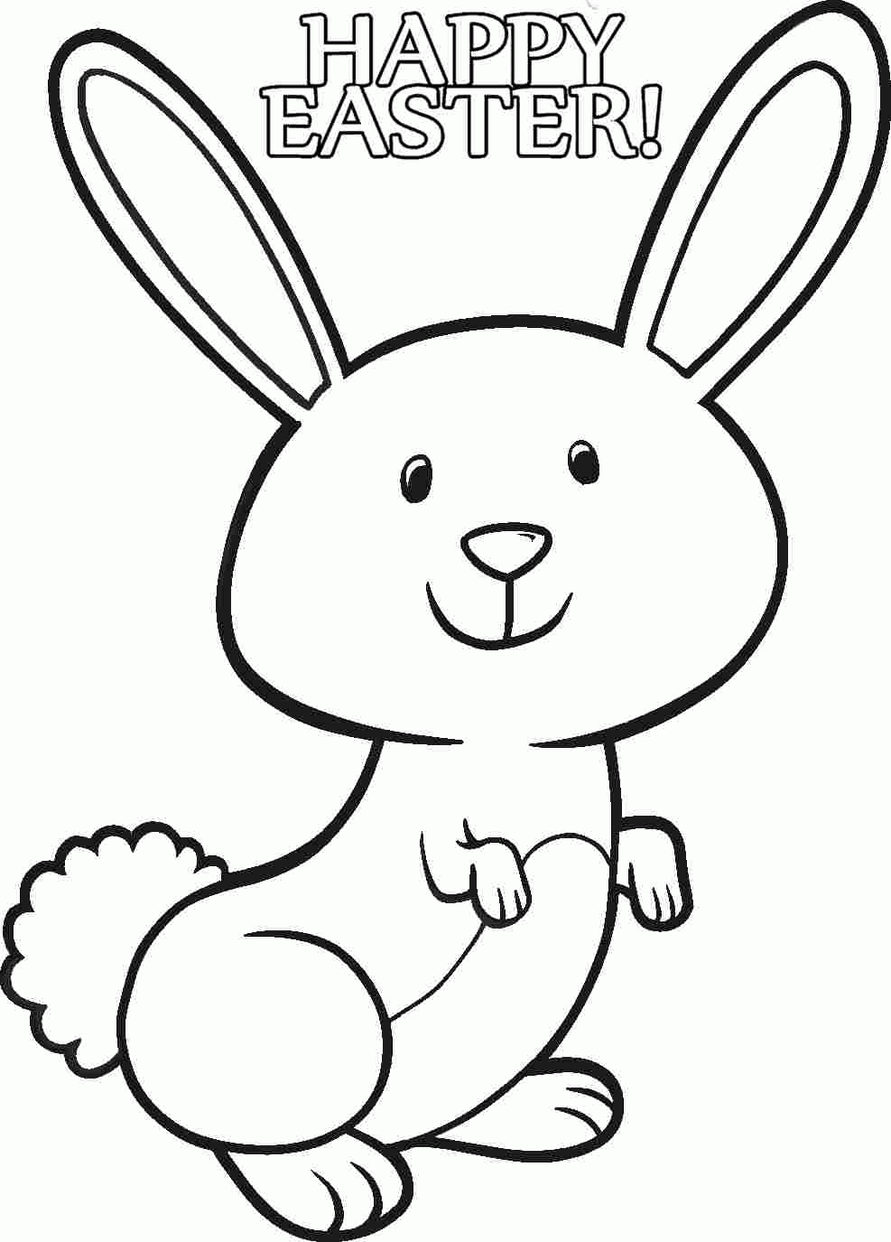 35+ Free Bunny Coloring Pages Books