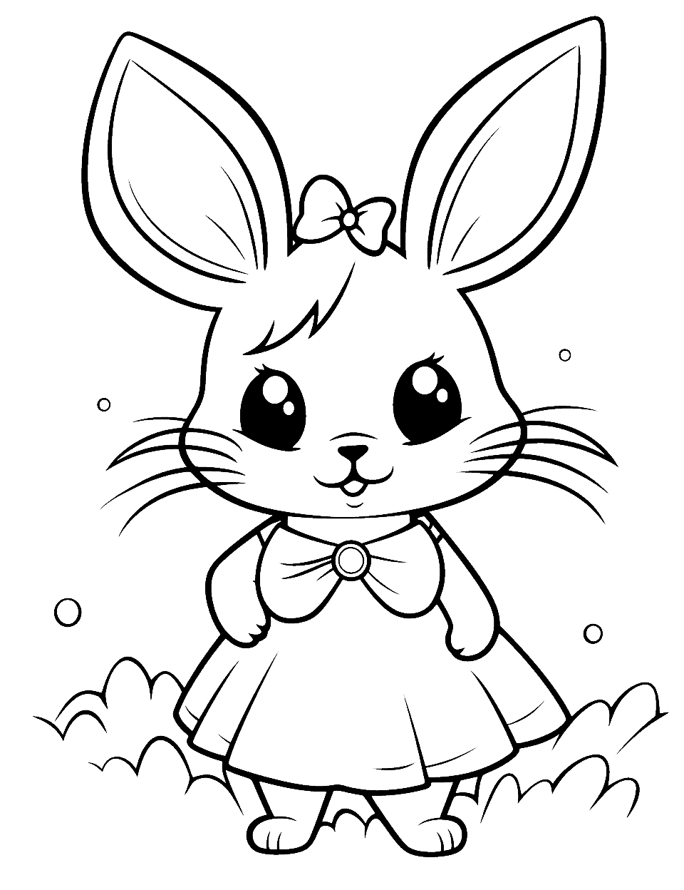 31+ Best of Bunny Coloring Pages Line Art