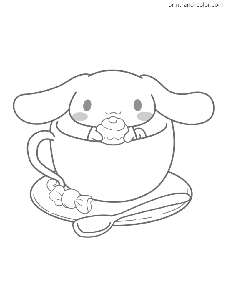 48+ Top Sanrio Coloring Sheets for Adult