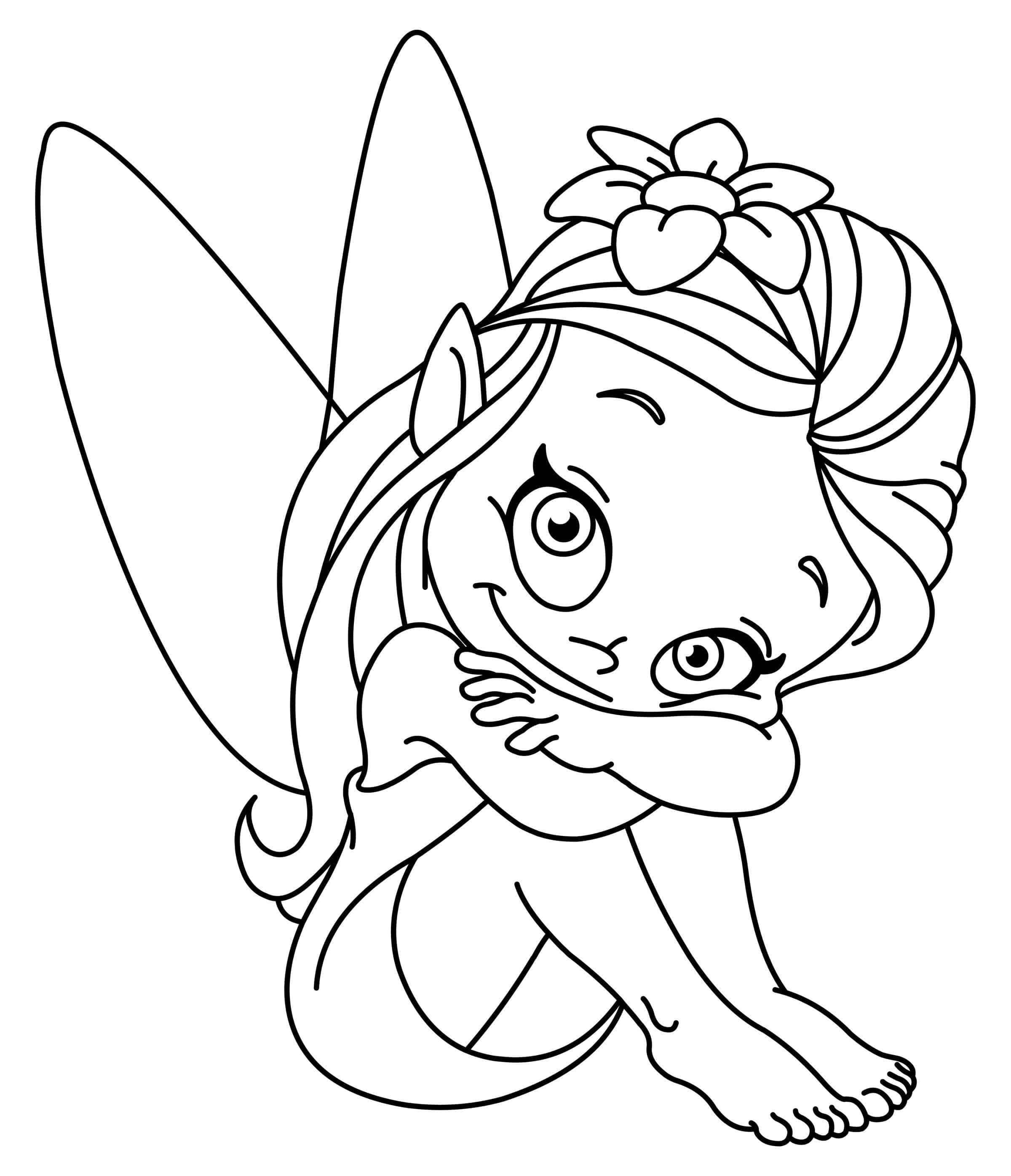 48+ Unique Coloring Pages for Girls Colored