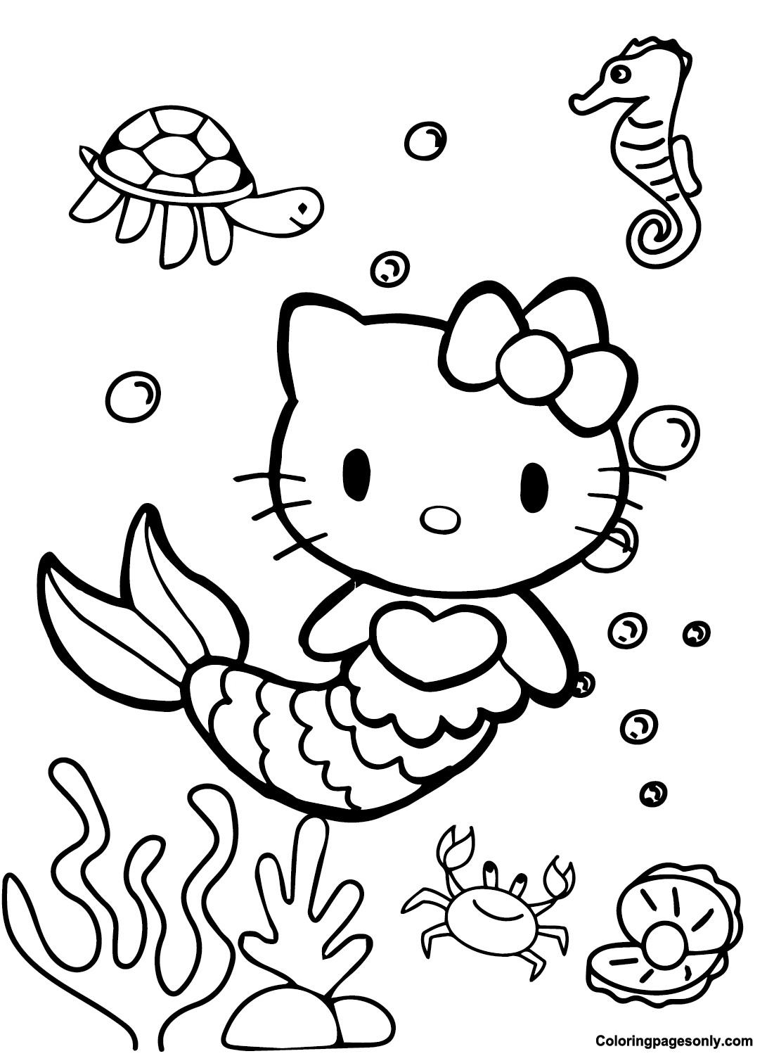 43+ Top Hello Kitty Coloring Pages Baking Book Pages
