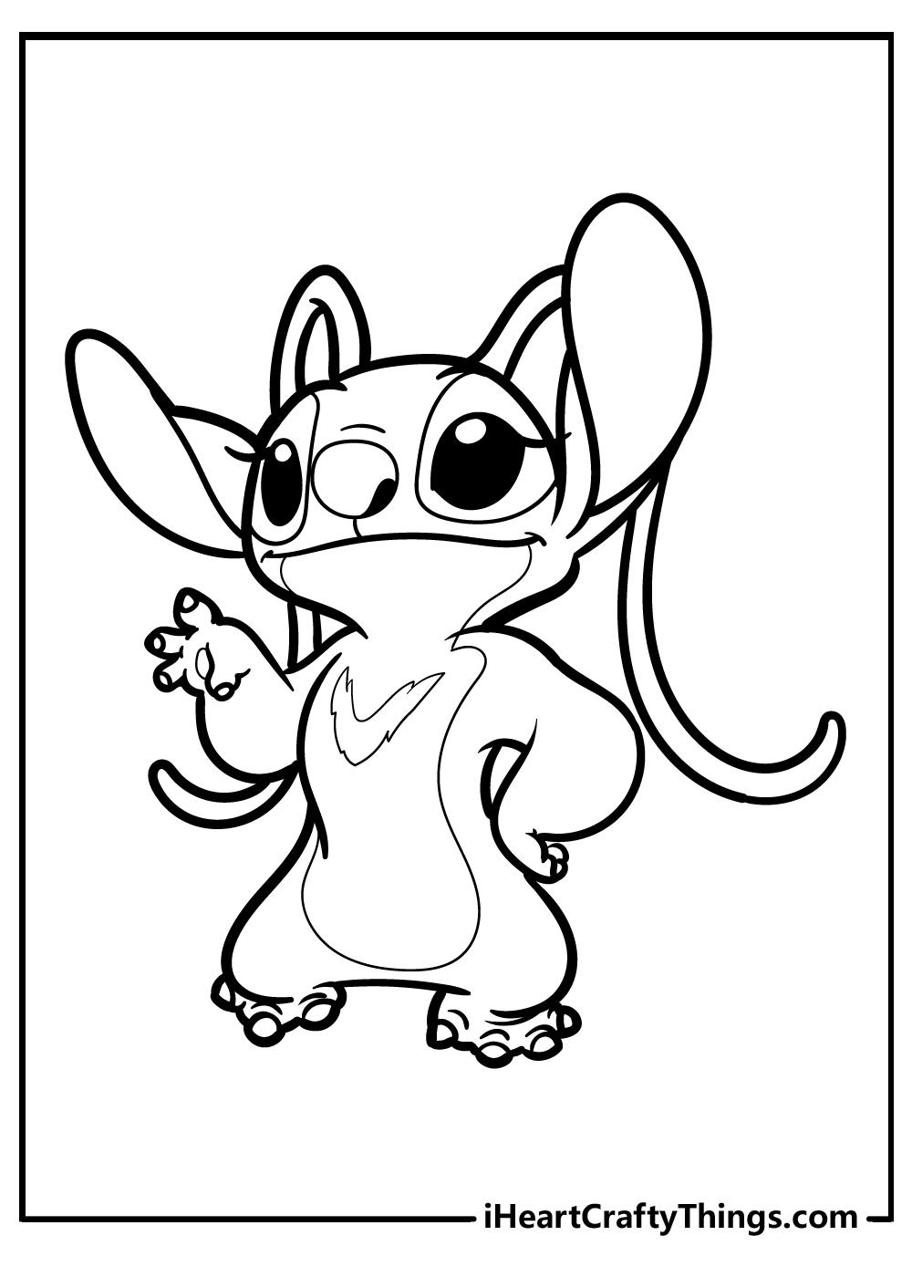 41+ Download Stitch Coloring Pages Sketch