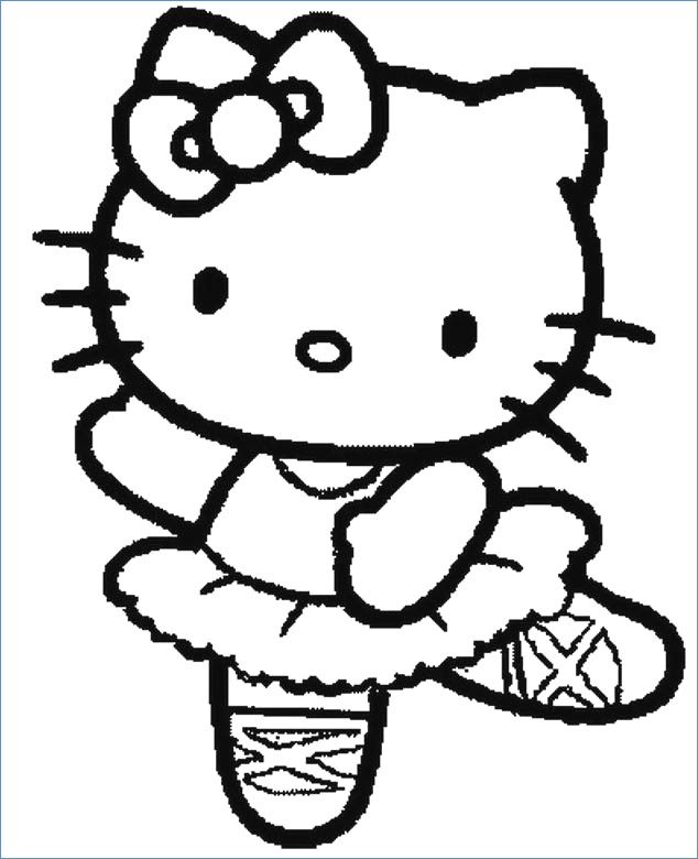 10 Hello Kitty Coloring Pages Ballerina: Unleash Your Inner Artist