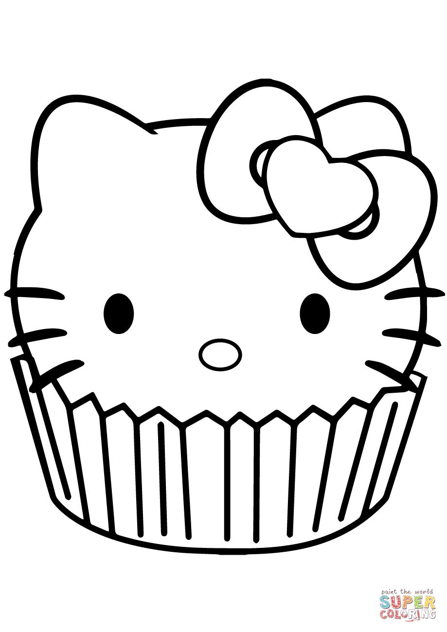 30+ Best of Hello Kitty Line Art Book Pages