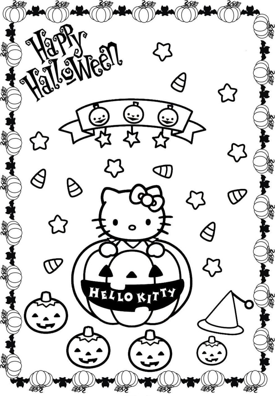 10 Hello Kitty Coloring Book Target for Creative and Imaginative Kids