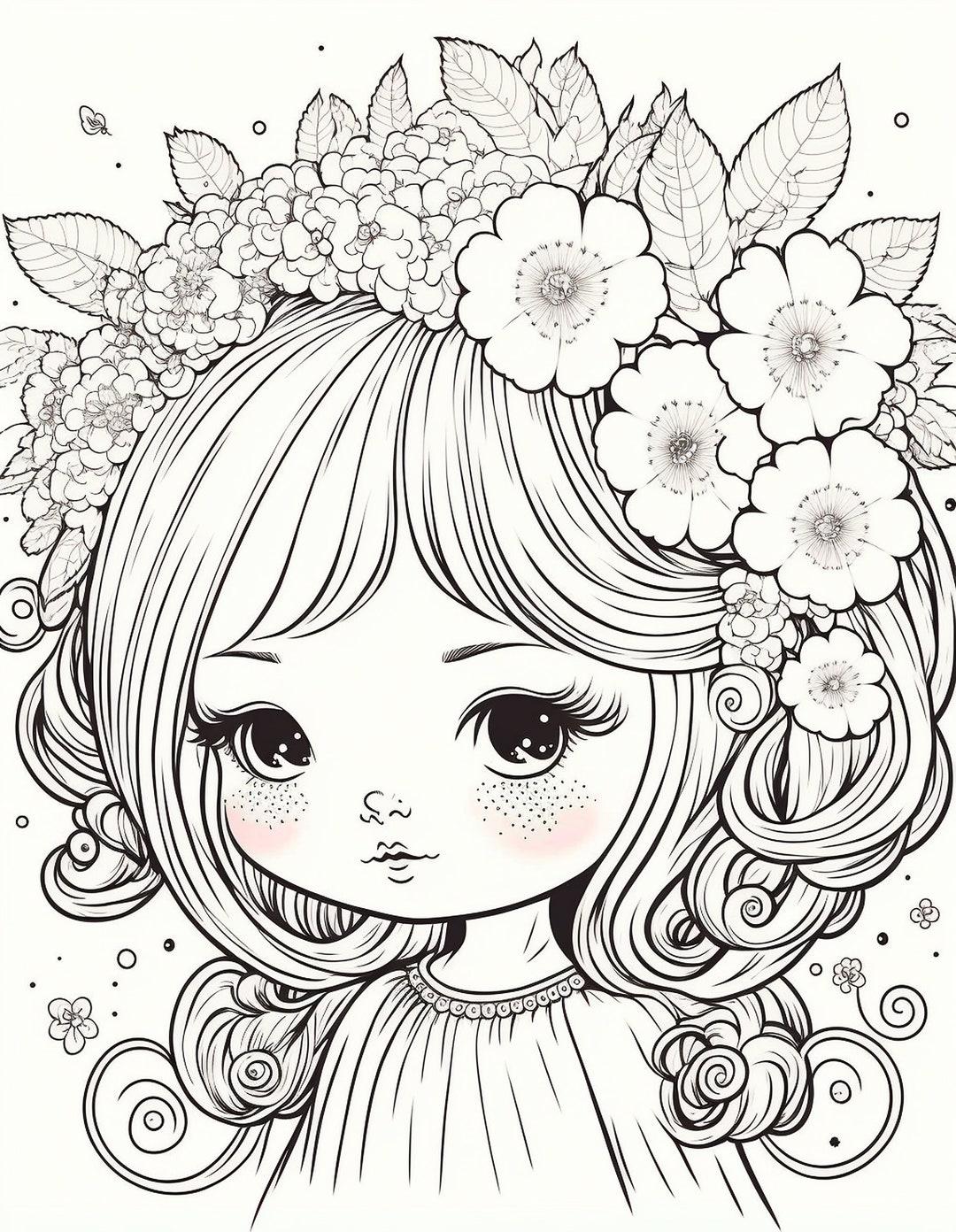 46+ Best of Coloring Pages for Girls Book Pages