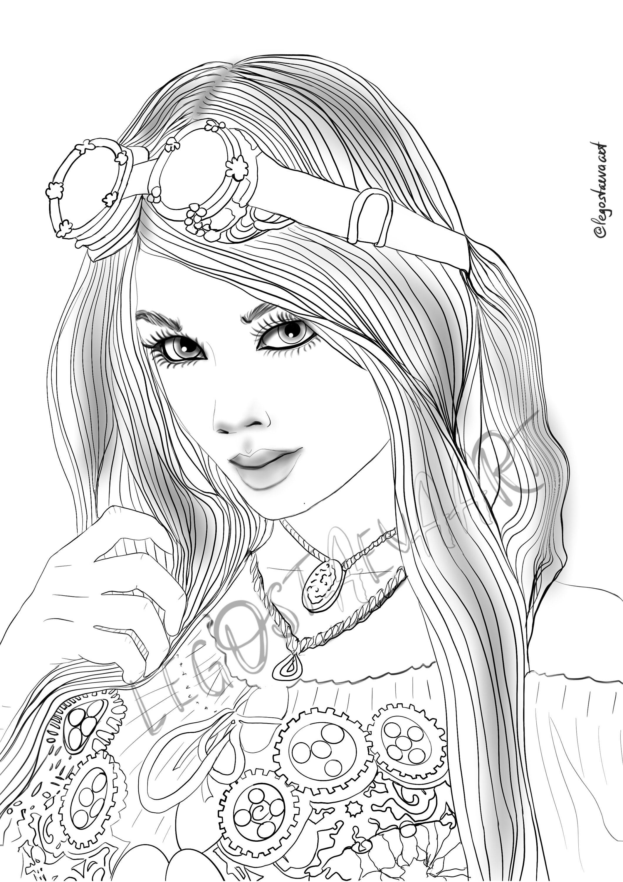 45+ Download Coloring Pages for Girls PDF Printable