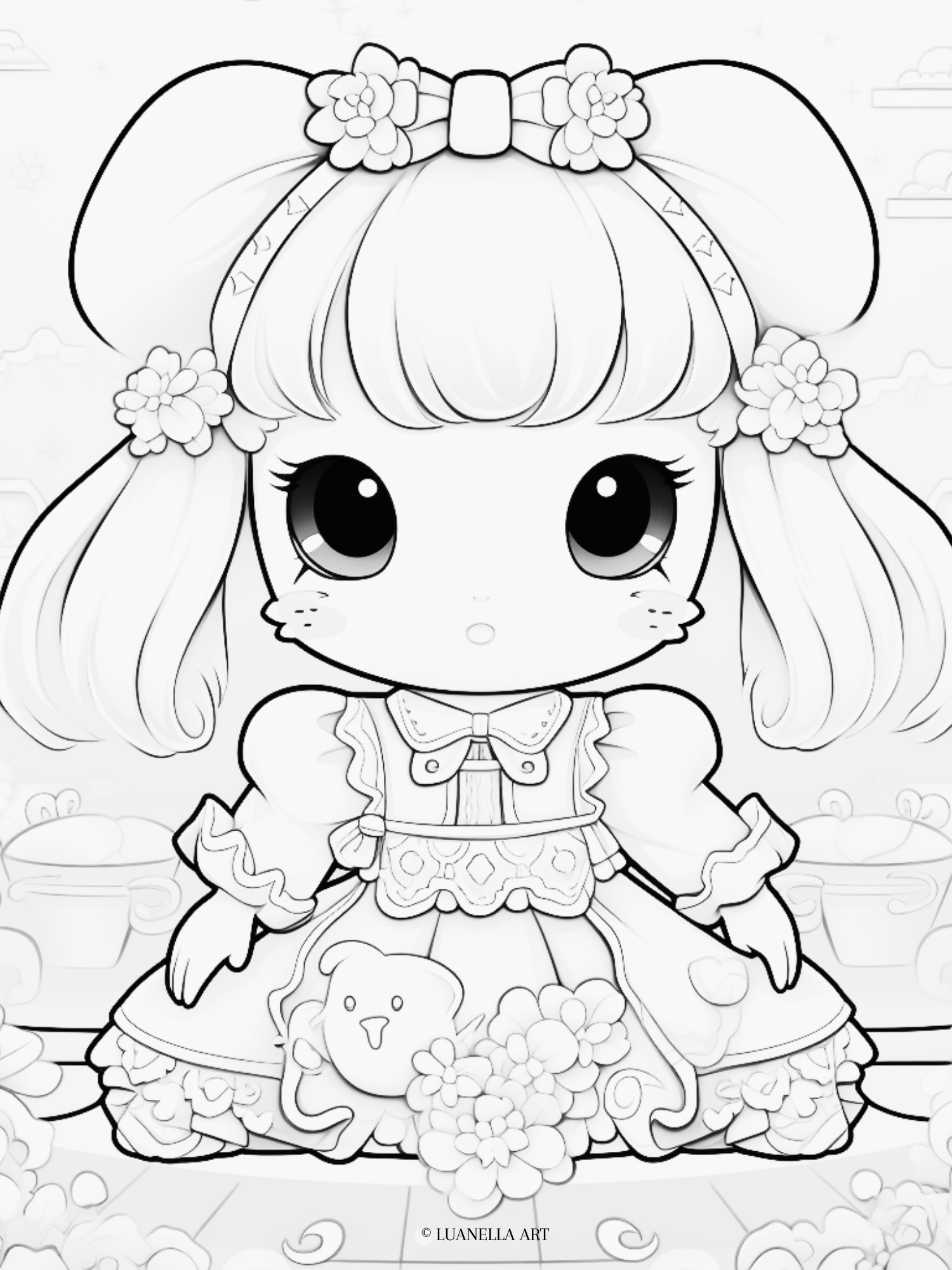 38+ Unique Sanrio Coloring Sheets Colored