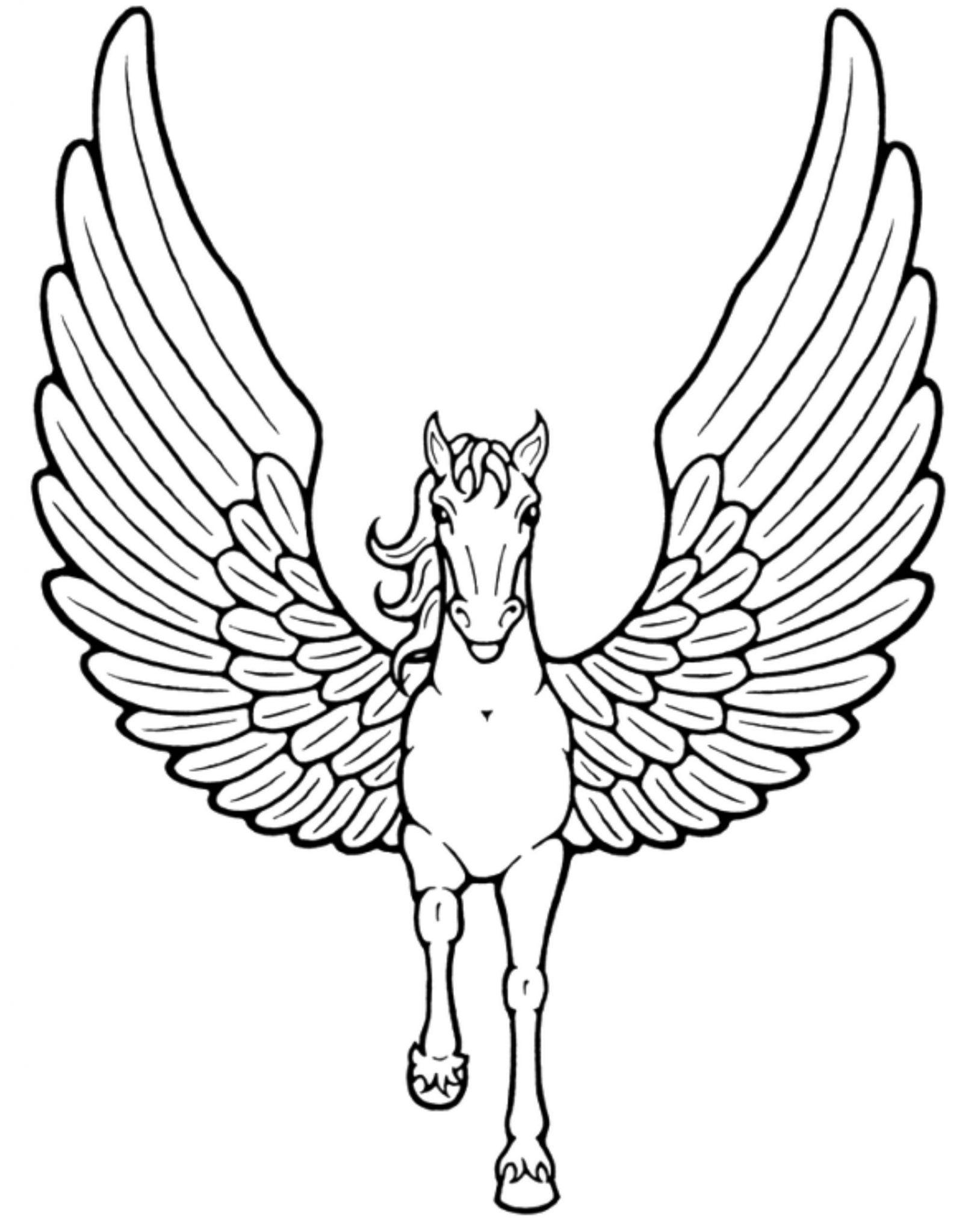 48+ Printable Unicorn Coloring Pages Sketch