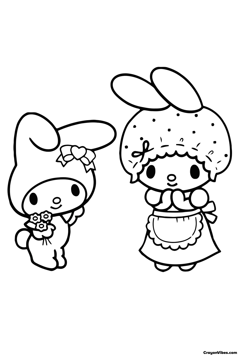 31+ Top Sanrio Coloring Sheets Free Printable