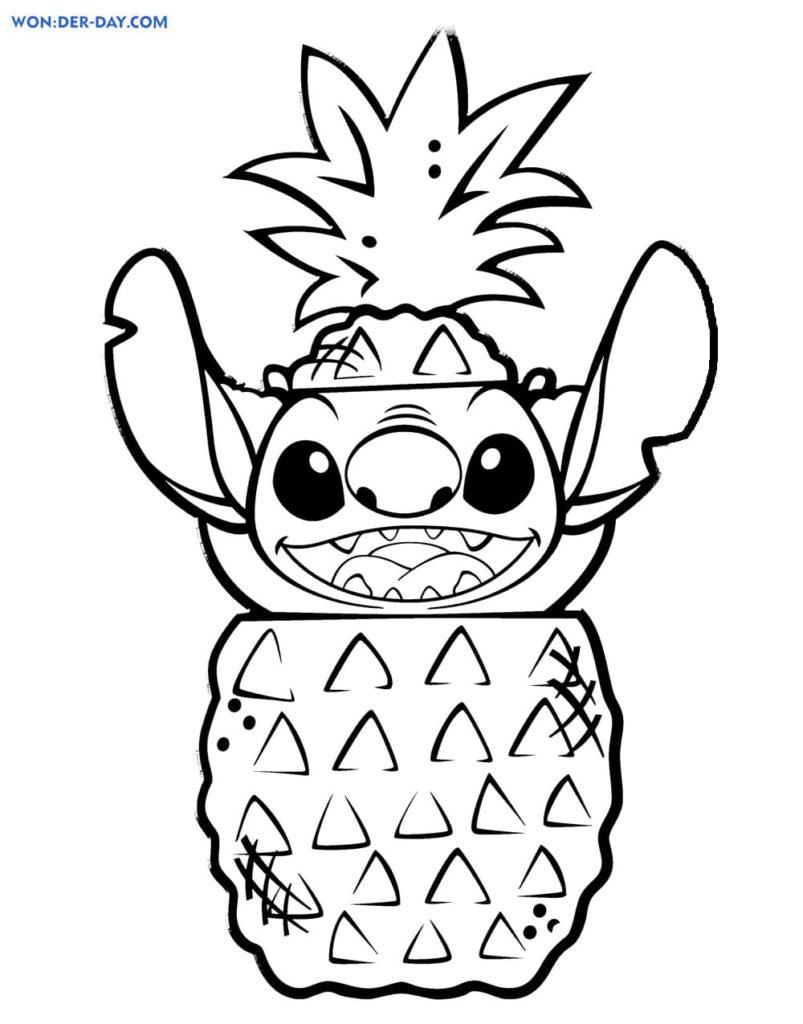 36+ Download Stitch Coloring Pages for Kids
