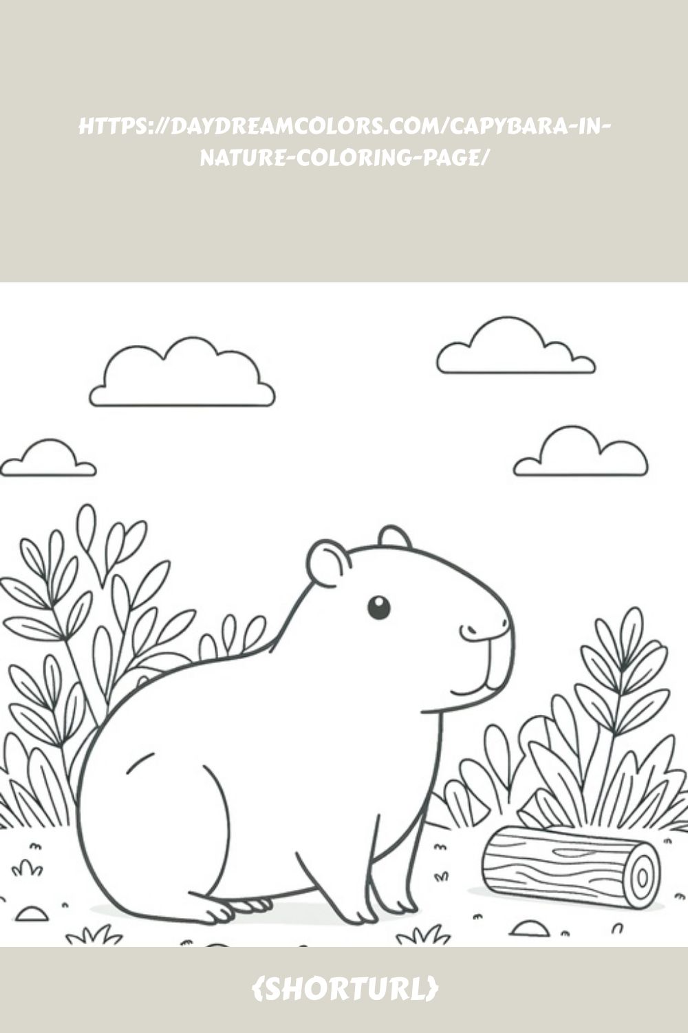 Capybara Go Coloring Pages