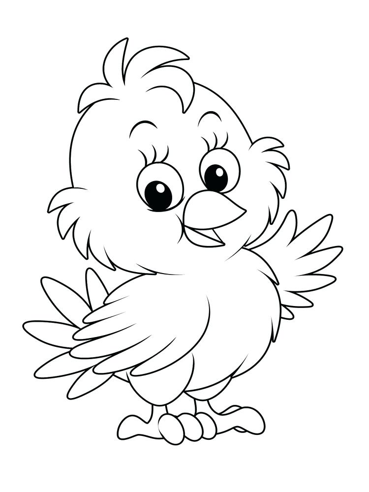 30 Cute Chick Free Printable Coloring Pages 25