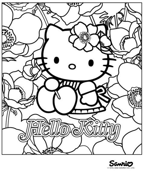 10 Hello Kitty Coloring Pages for Adults: Unwind and Unleash Your Creativity