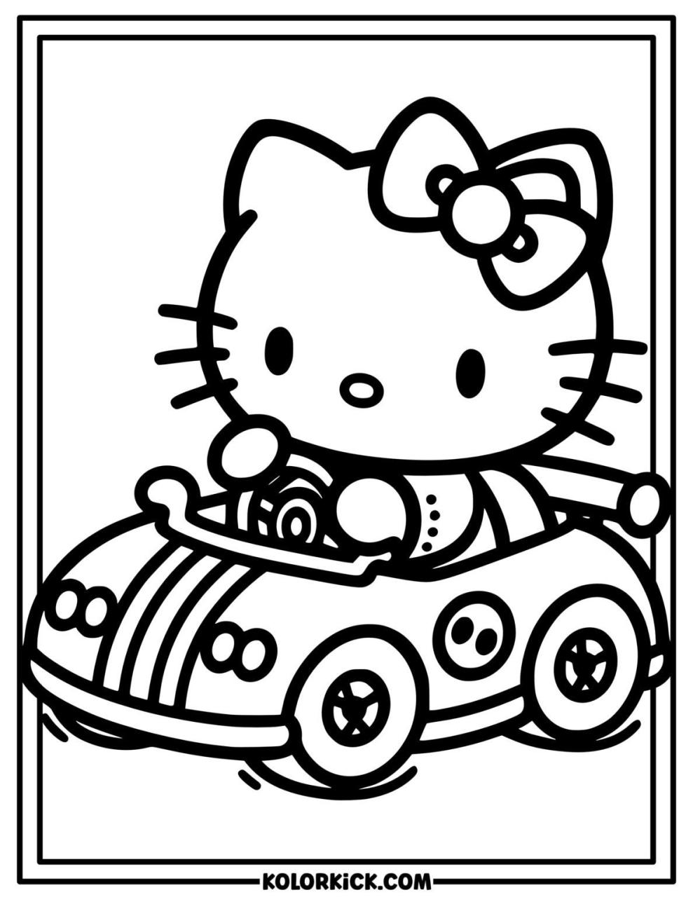 Hello Kitty Coloring Pages - 75 Free Printable PDFs