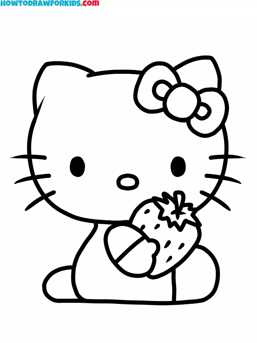 Hello Kitty Coloring Pages - Free Printables