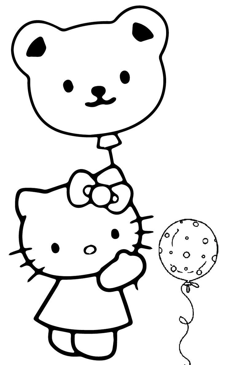 hello kitty digital coloring pages