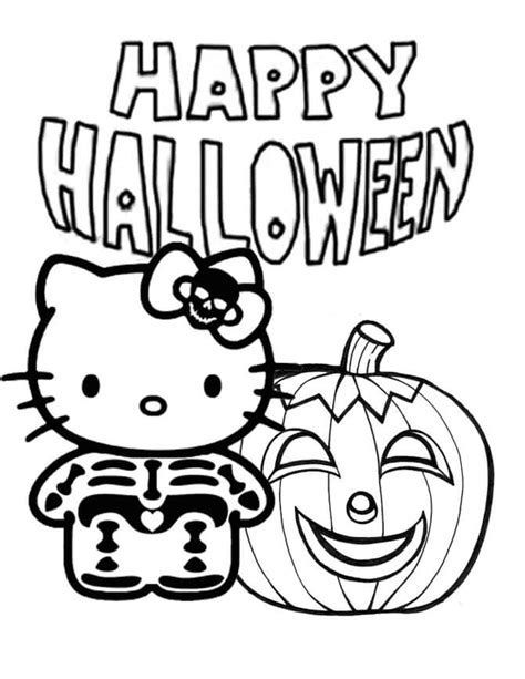 Hello Kitty Halloween Malarbilder  At Mallorysoraya