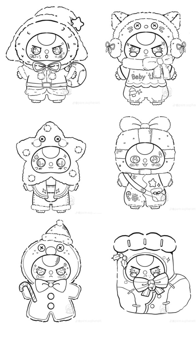 10+ Cute Chibi Coloring Pages for Anime & Manga Lovers