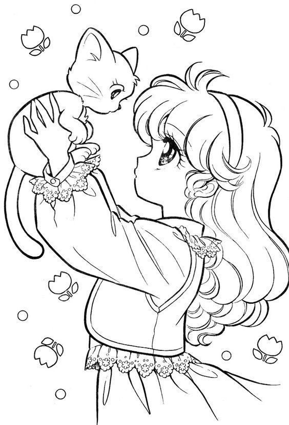 10+ Kawaii Chibi Anime Coloring Pages for Girls and Adults