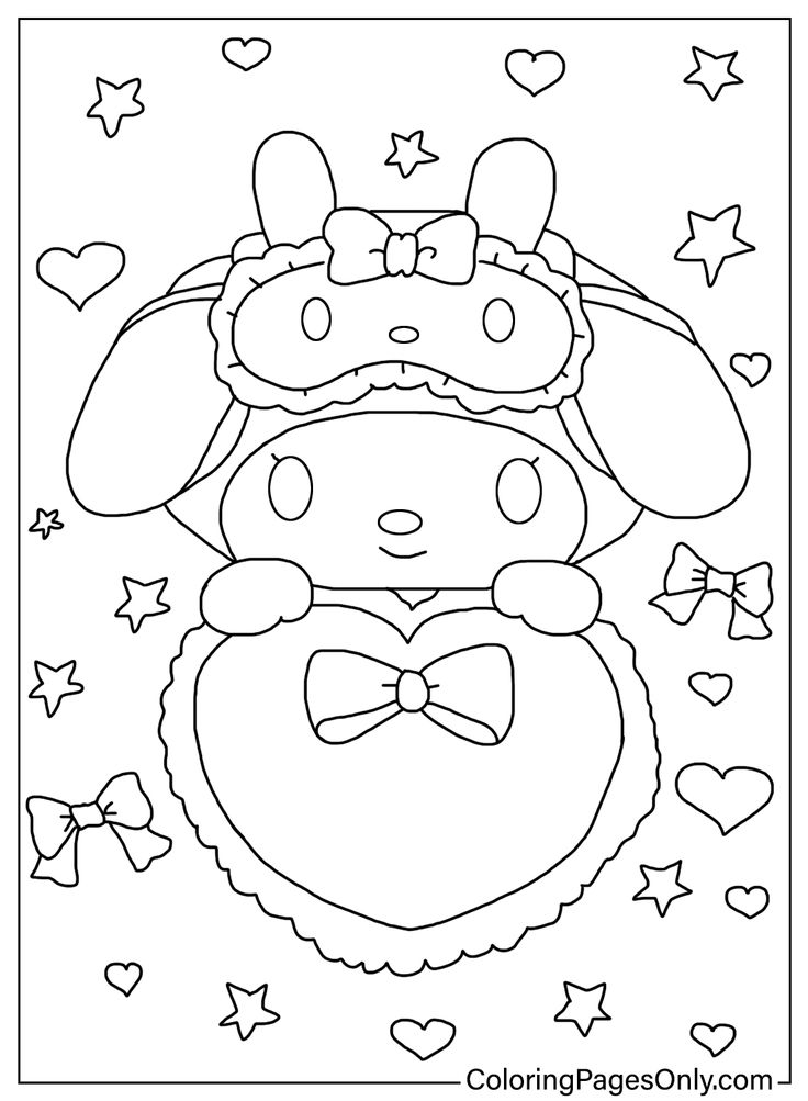 hello kitty cooking coloring pages | Coloring Craze