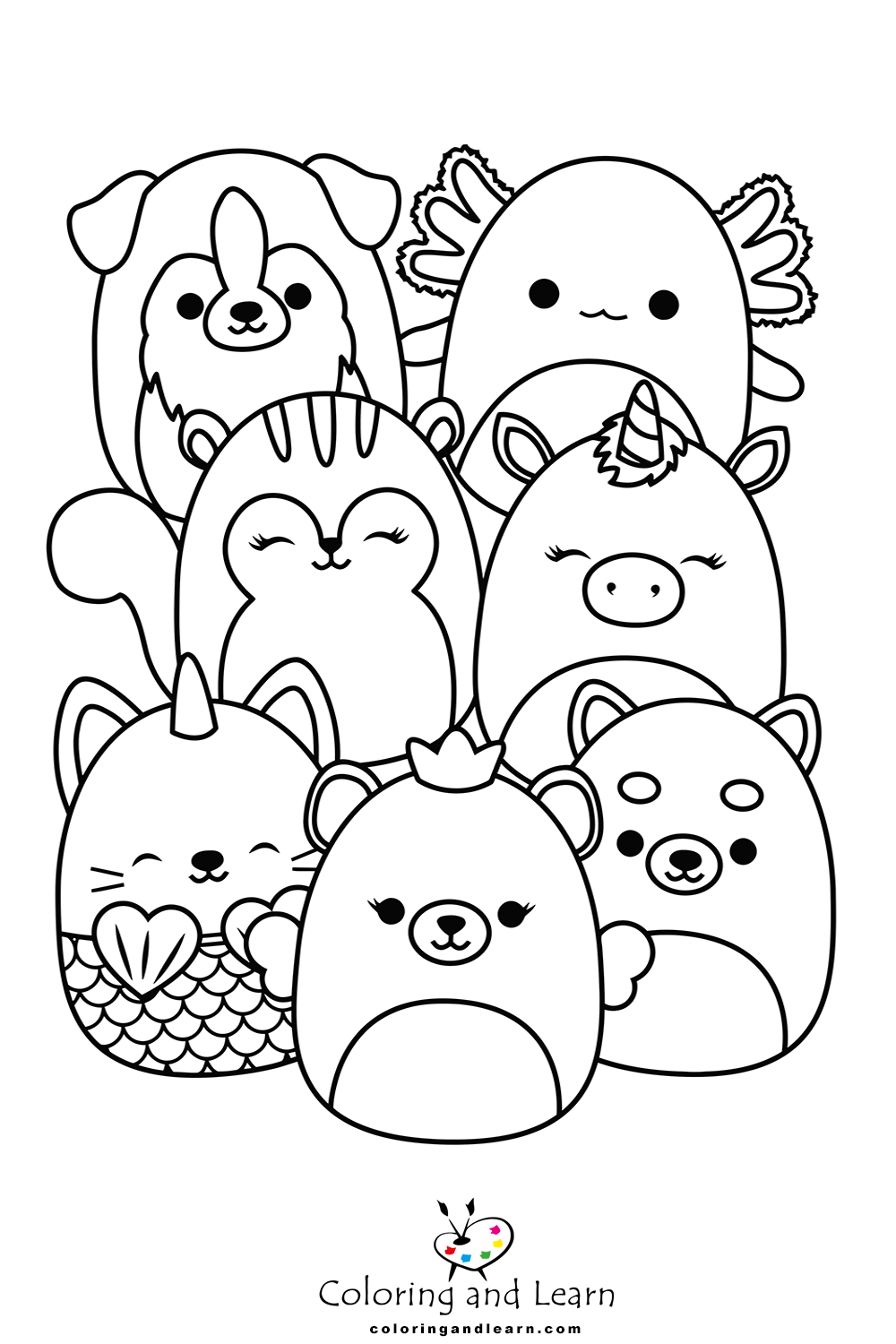 squash coloring pages printable jpg