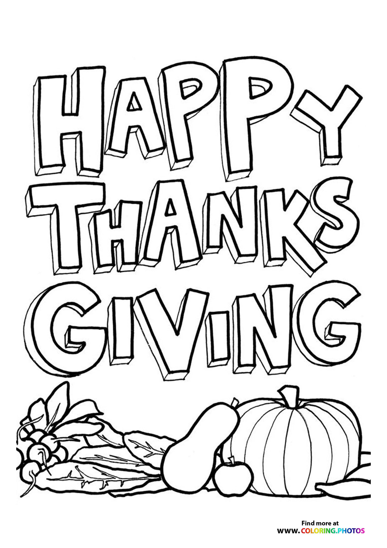 squash coloring pages printable jpg