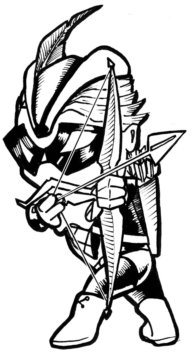 heroic green arrow coloring pages printable jpg