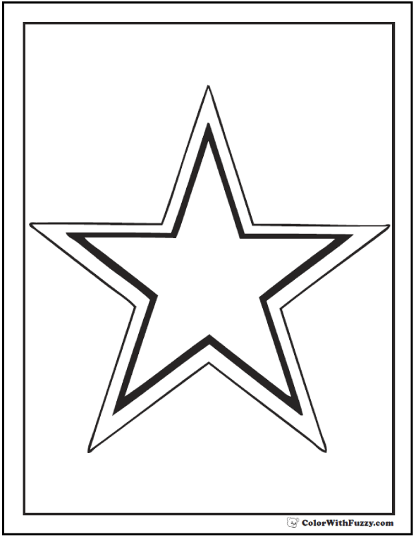 star coloring pages templates printable jpg