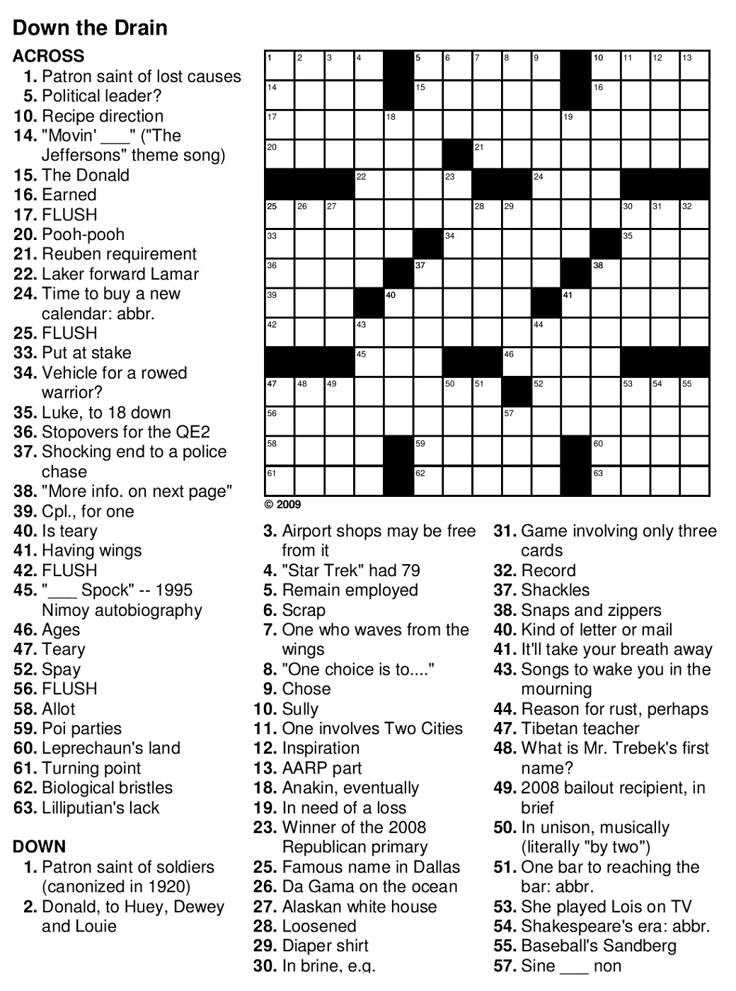 crossword puzzles for adults printable jpg