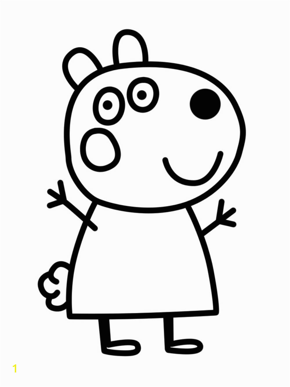 peppa pig coloring pages printable jpg