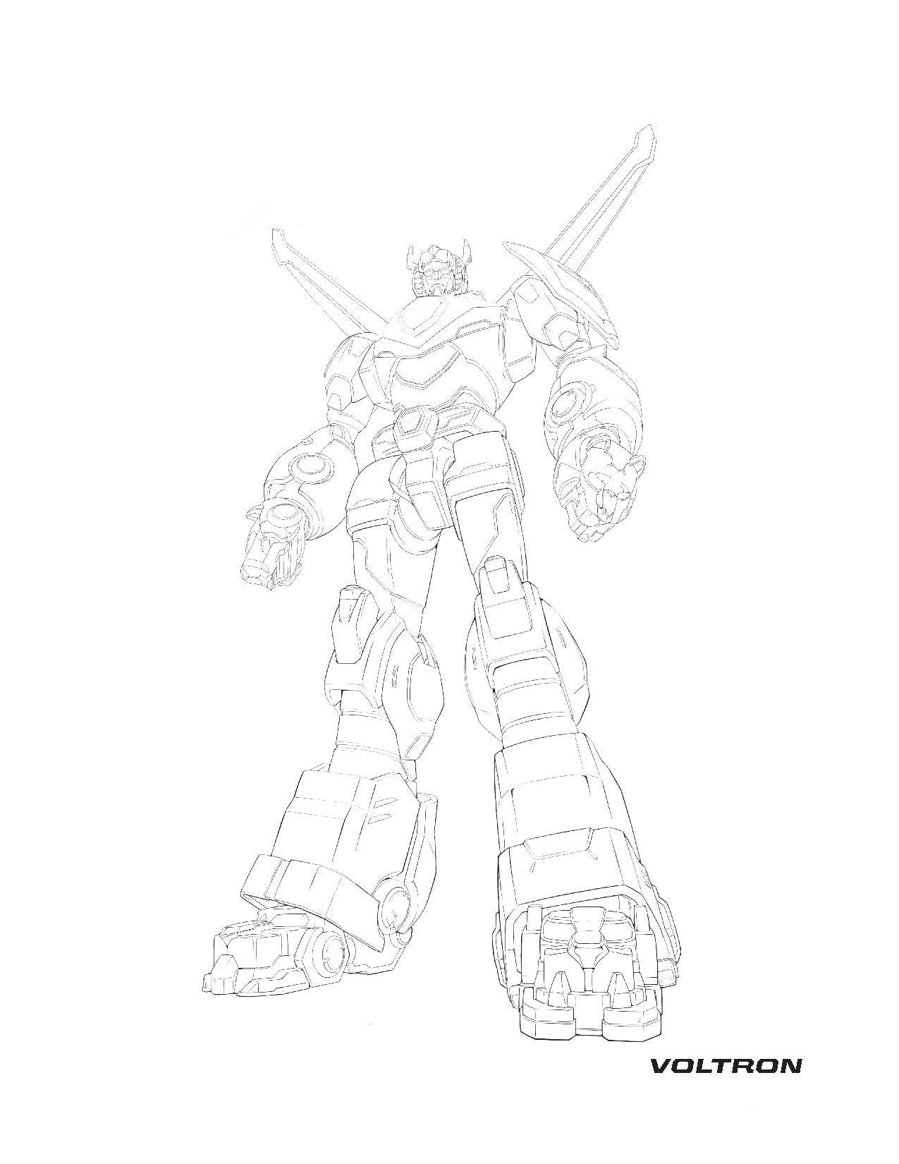 voltron coloring pages printable jpg